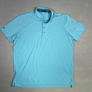 Greyson Golf Polo‎ Shirt Men Teal XXL Athleisure Activewear